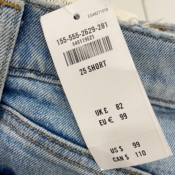 Abercrombie Womens 90’s Straight Ultra High Rise Jeans 25 / 0s - Picture 7 of 7